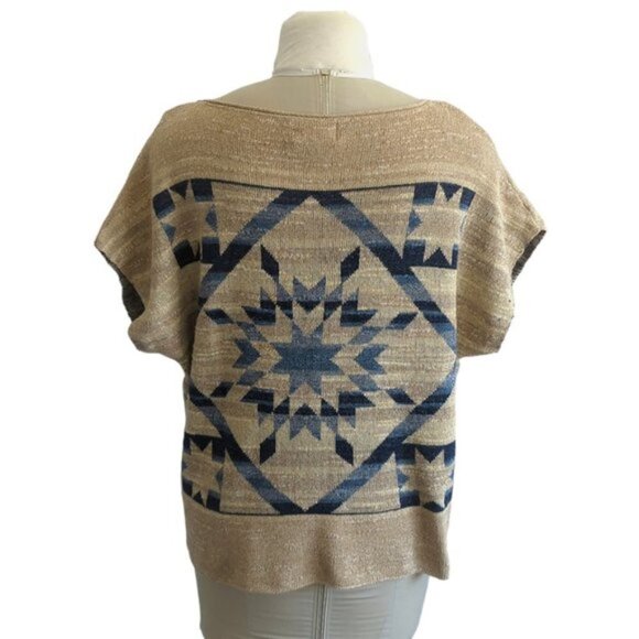 Ralph Lauren Denim & Supply Aztec Print Knit Top - Picture 3 of 5